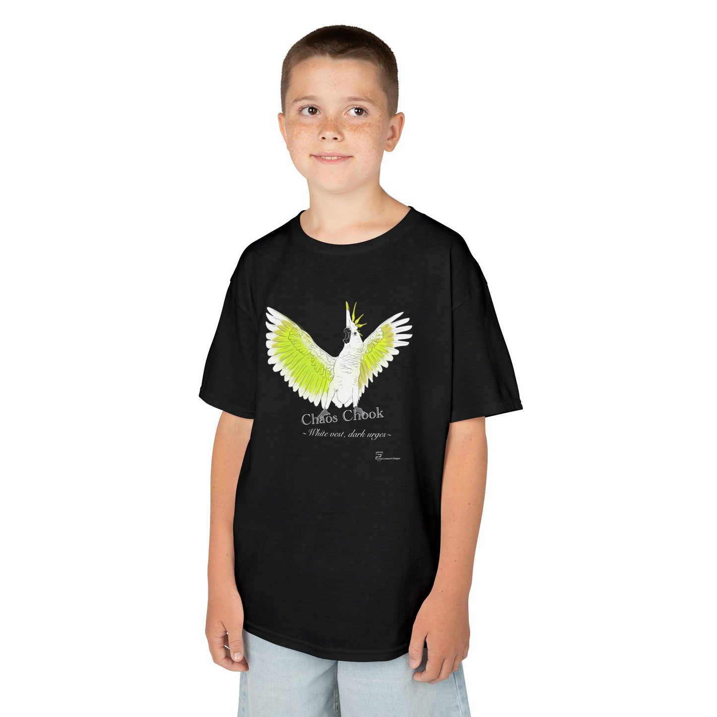 (AUSTRALIA only) Chaos Chook Kids Heavy Cotton Tee