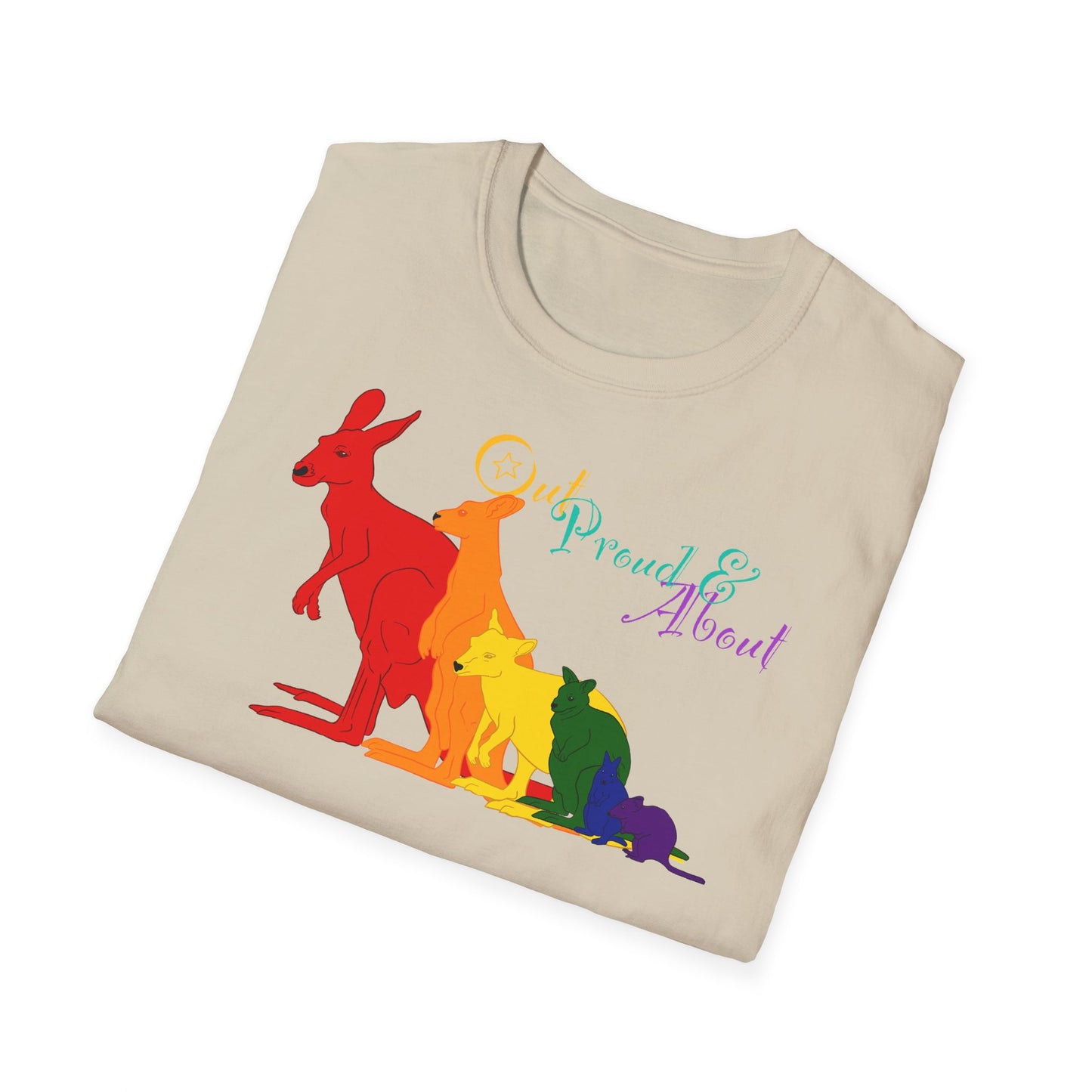 (EUROPE only) Pride Roos Unisex Softstyle T-Shirt