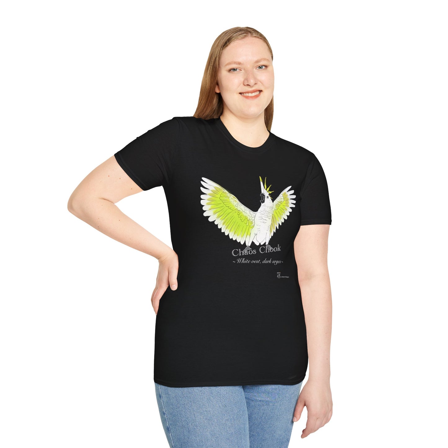 (EUROPE only) Chaos Chook Unisex Softstyle T-Shirt